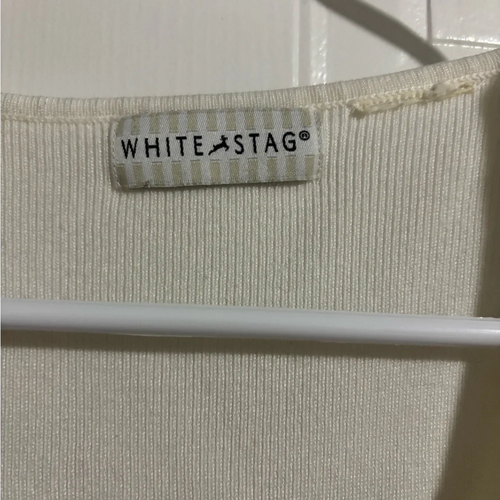 White Stag Cream Tank Top - Picture 2 of 3